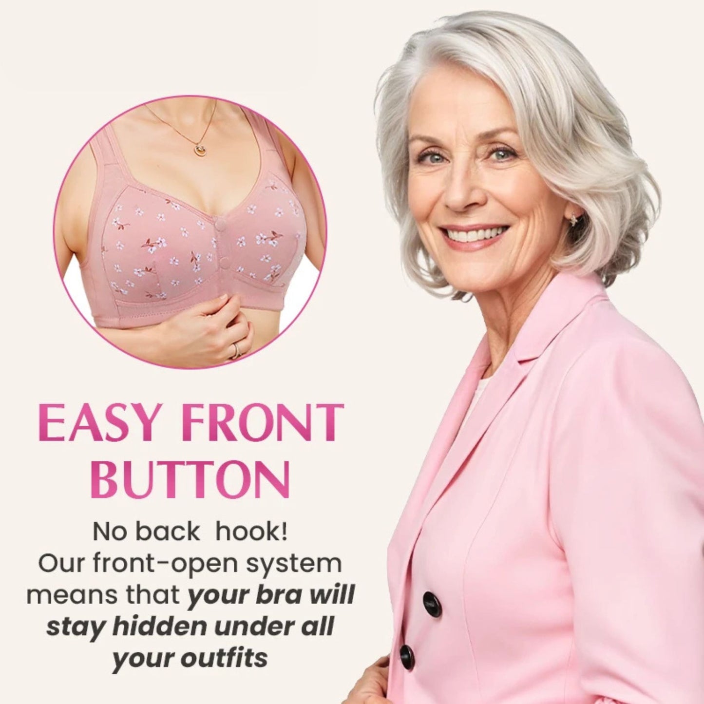 QuickSnap Comfort Bra